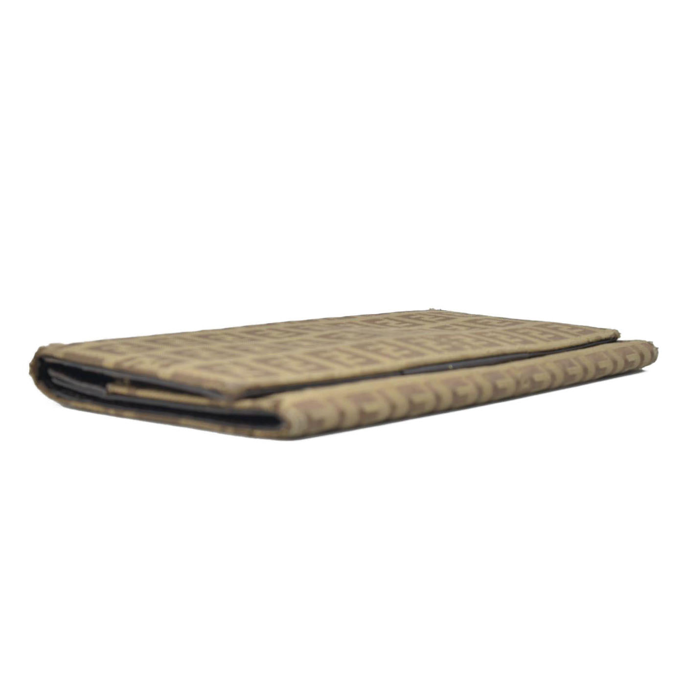 Fendi  Vintage Zucchino FF Logo Continental Wallet