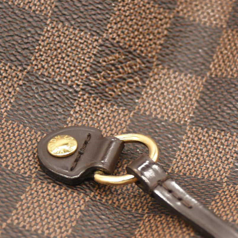 Louis Vuitton  Damier Ebene Neo Neverfull MM Rose Ballerine