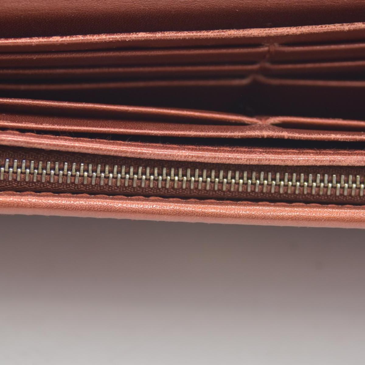 $880 Gucci  Sukey Microguccissima Pattern Continental Wallet Dark Pink CONSIGNMENT