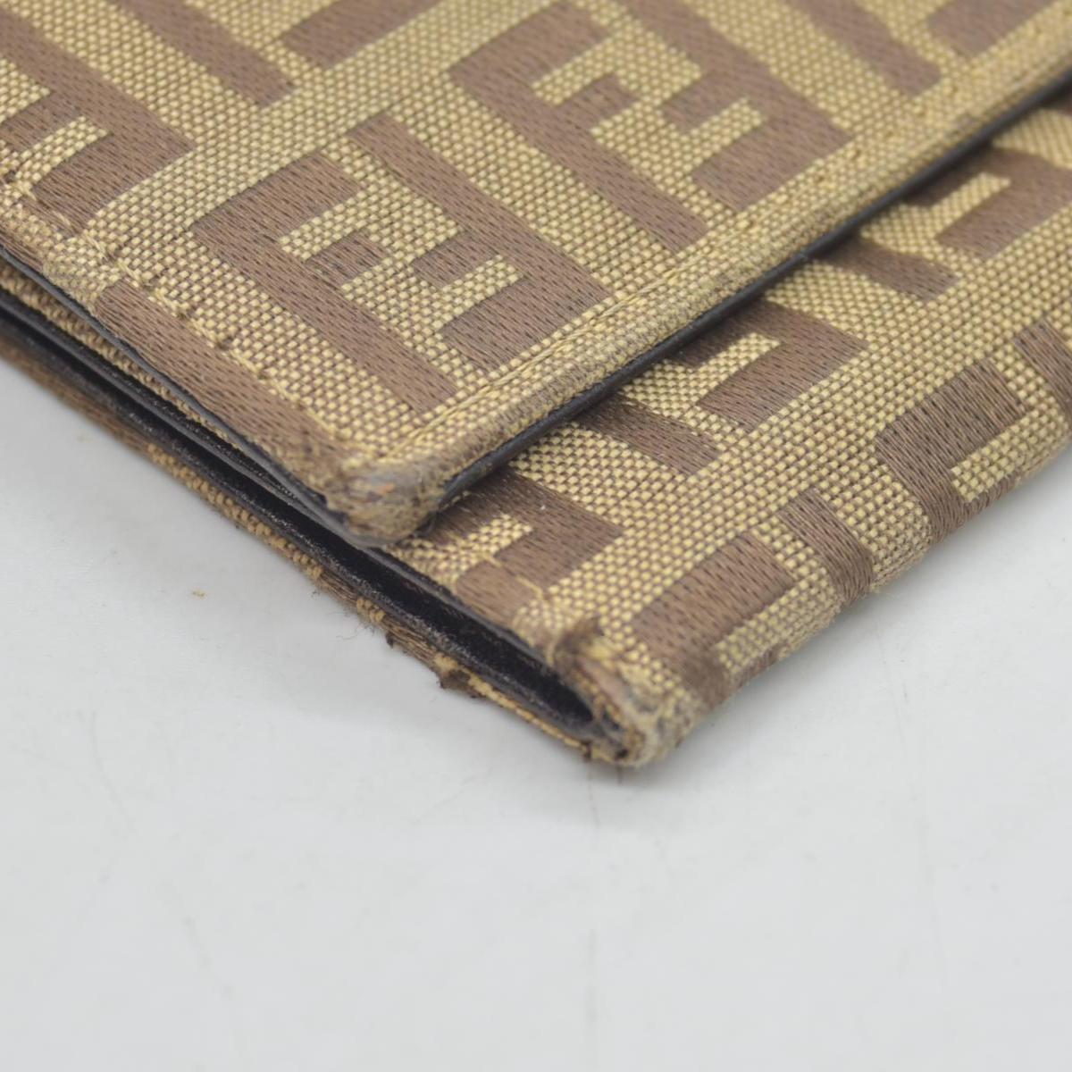 Fendi  Vintage Zucchino FF Logo Continental Wallet