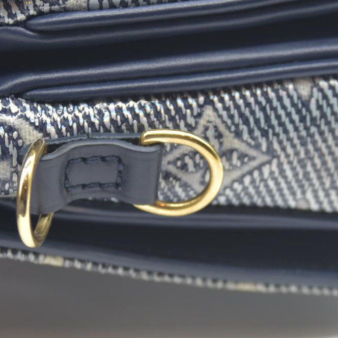 Louis Vuitton  Monoglam Pochette Metis East West Blue