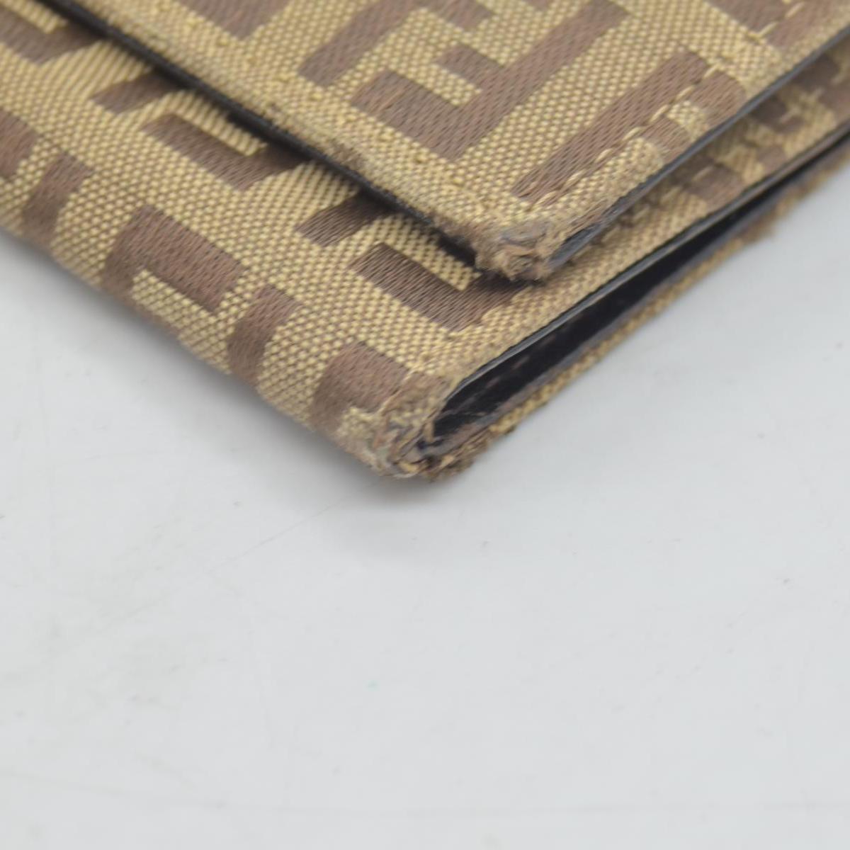 Fendi  Vintage Zucchino FF Logo Continental Wallet