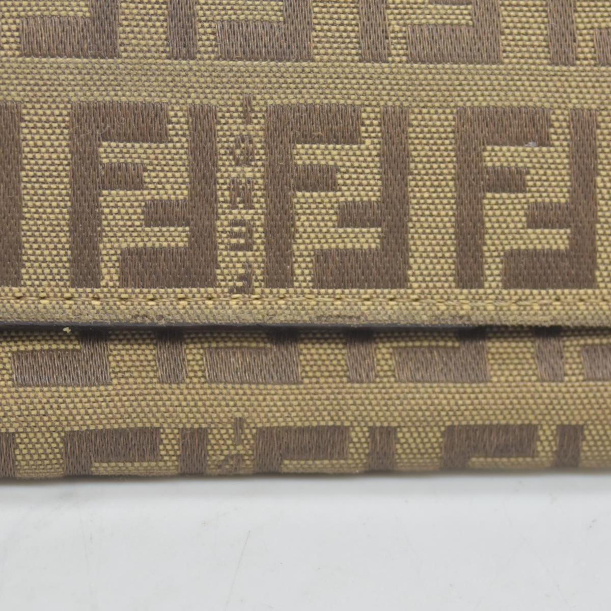 Fendi  Vintage Zucchino FF Logo Continental Wallet