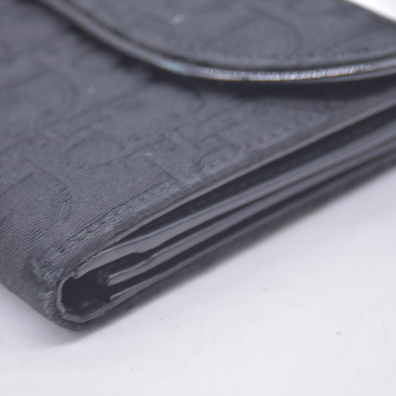$1050 Christian Dior Vintage Saddle Continental Wallet CONSIGNMENT