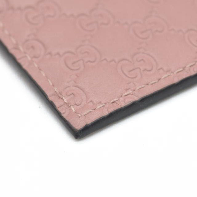 $380 Gucci Microguccissima Pattern Leather Card Holder CONSIGNMENT