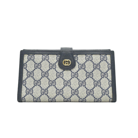 $780 Gucci  GG Supreme French Purse CONSIGNMENT