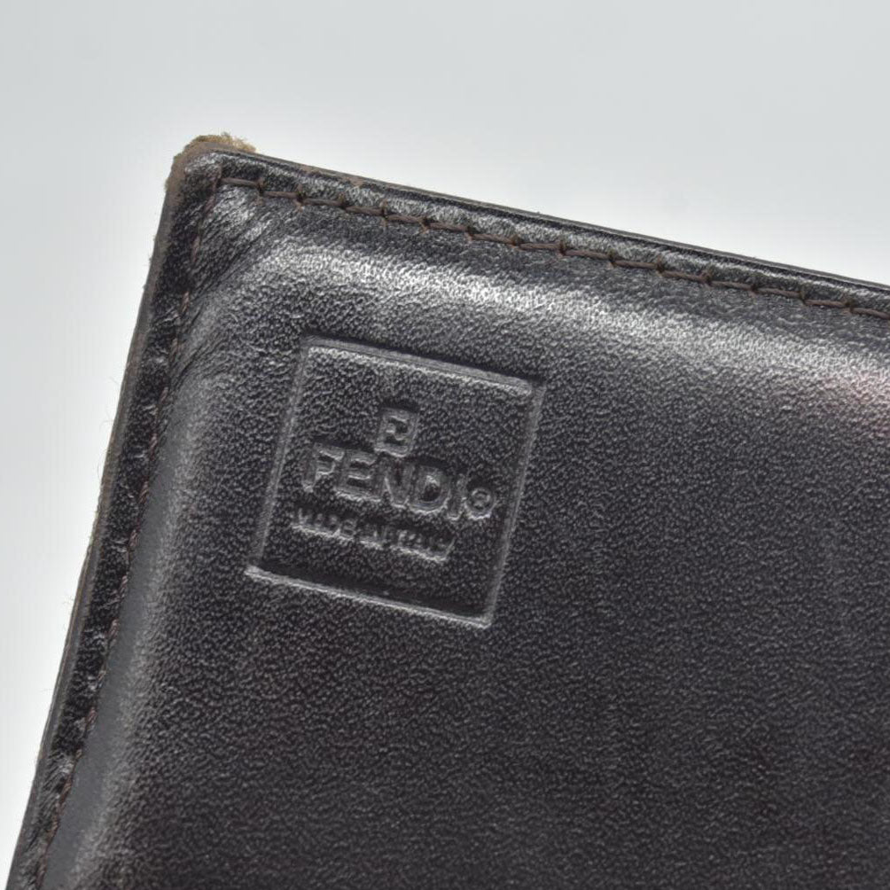 Fendi  Vintage Zucchino FF Logo Continental Wallet