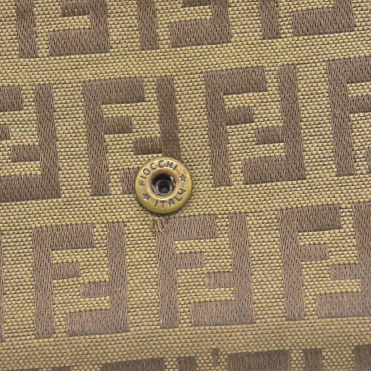 Fendi  Vintage Zucchino FF Logo Continental Wallet
