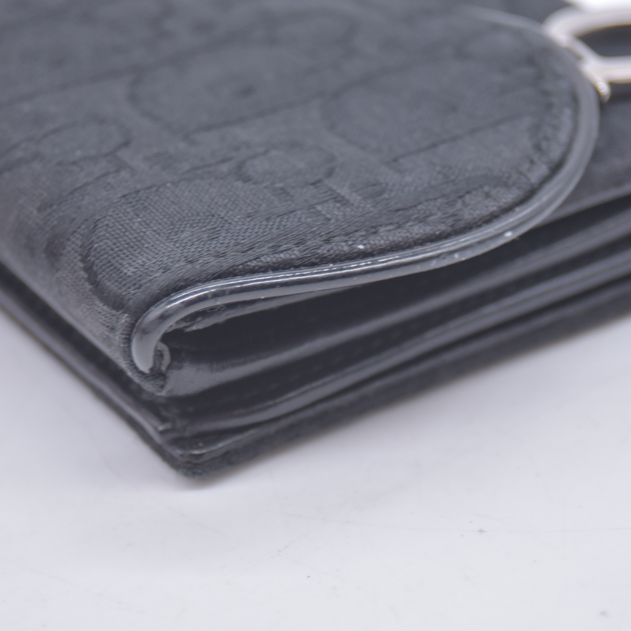 $1050 Christian Dior Vintage Saddle Continental Wallet CONSIGNMENT