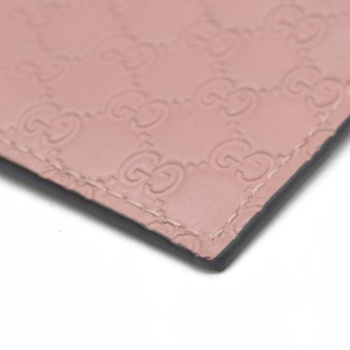 $380 Gucci Microguccissima Pattern Leather Card Holder CONSIGNMENT