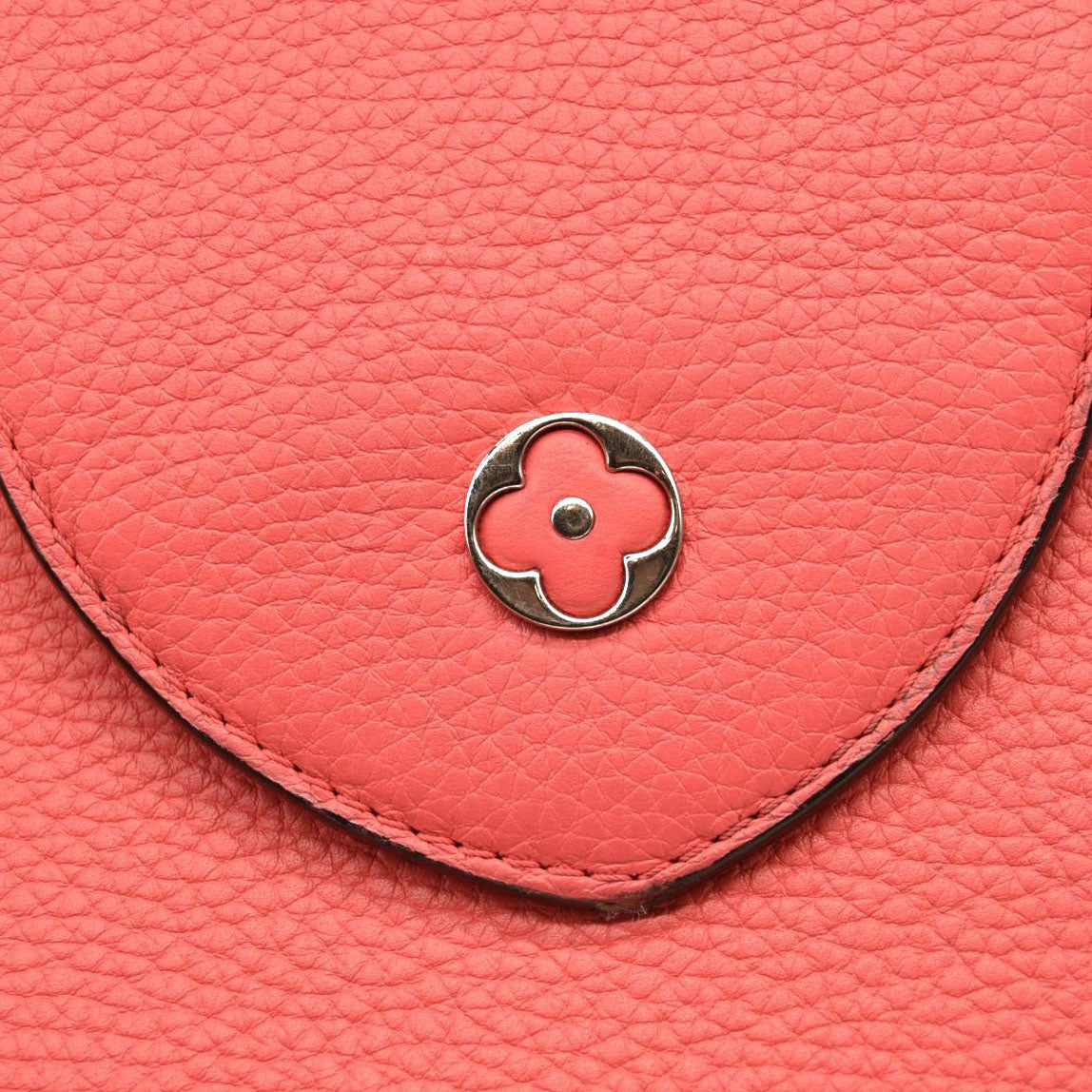 USED LOUIS VUITTON Taurillon Capucines MM Rose Litchi