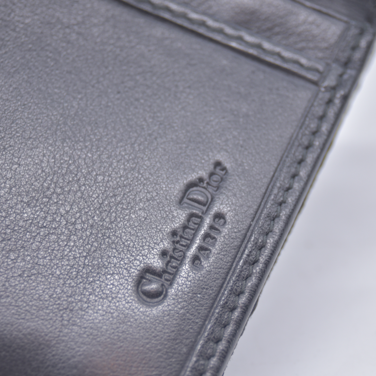 $1050 Christian Dior Vintage Saddle Continental Wallet CONSIGNMENT
