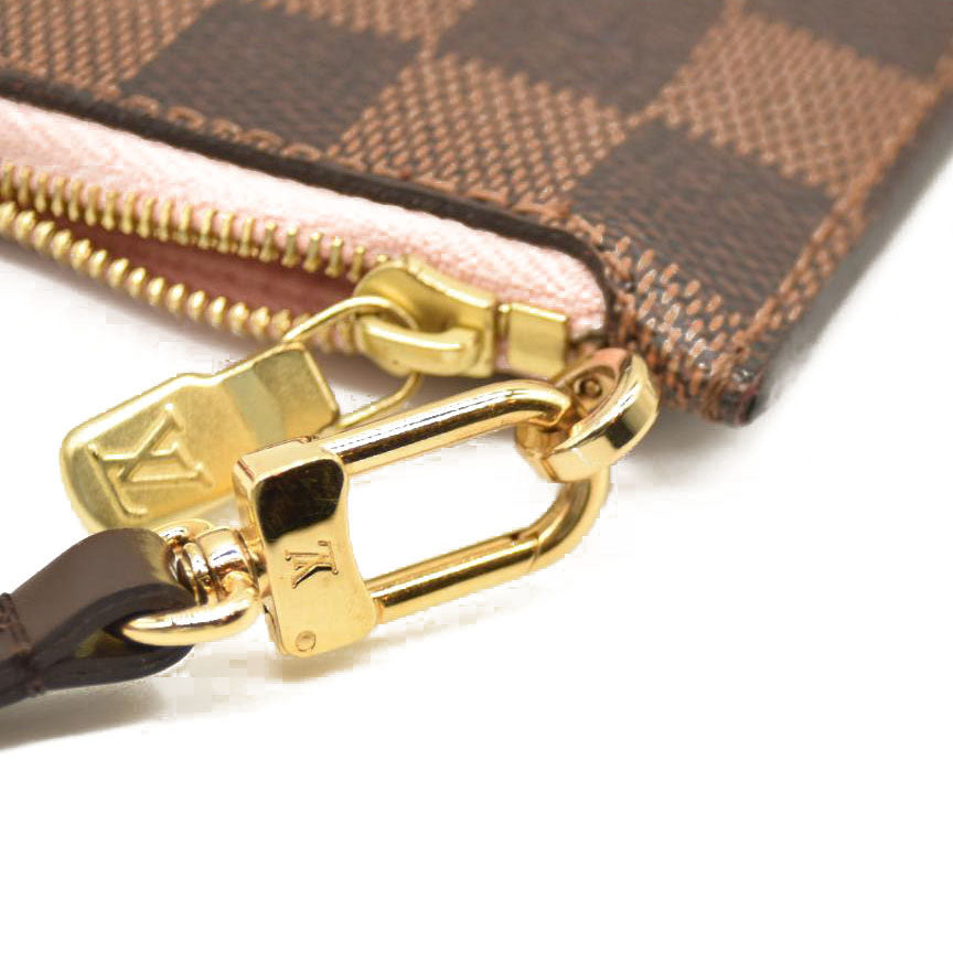 Louis Vuitton  Damier Ebene Neo Neverfull MM Rose Ballerine