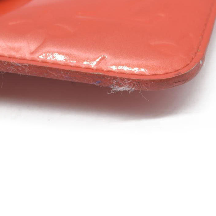 $390 Louis Vuitton Vernis Key Pouch Pomme D'Amour CONSIGNMENT