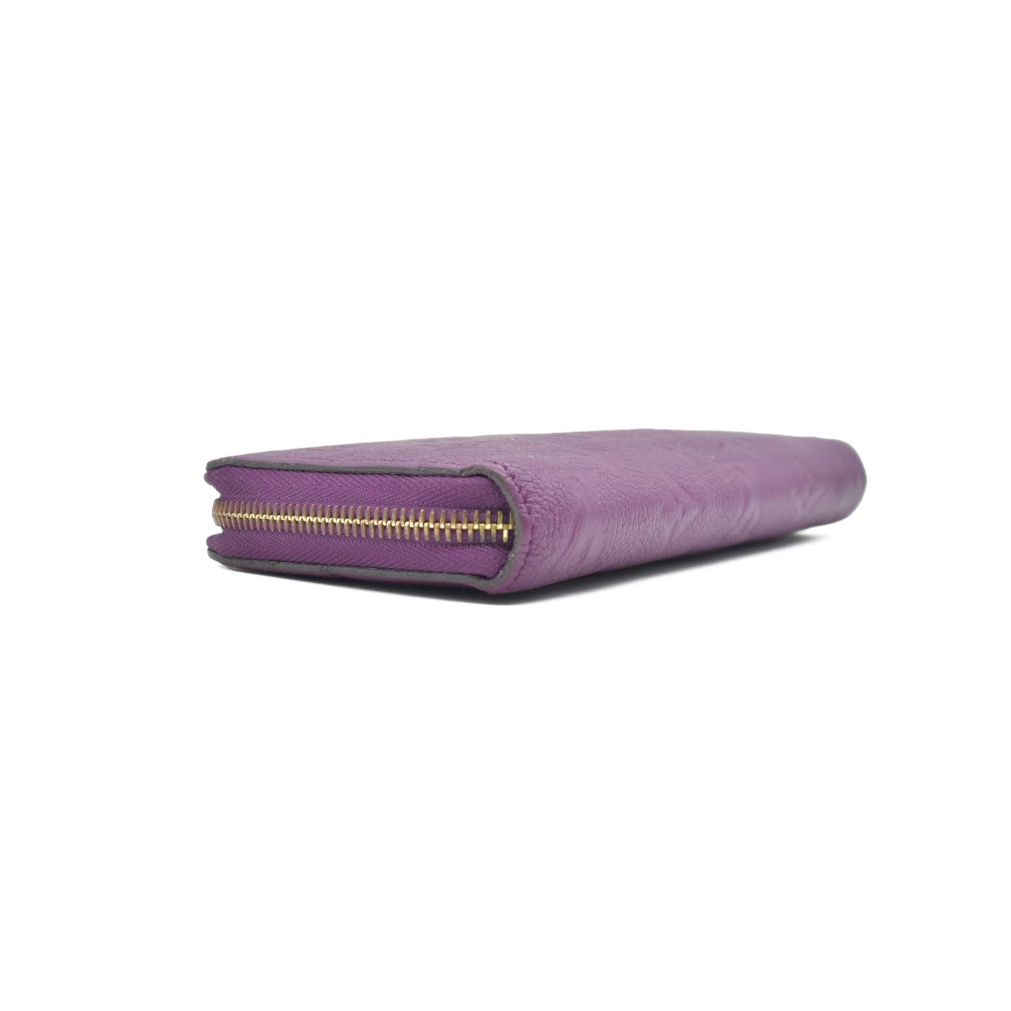 $1170 2014 Louis Vuitton Empreinte Zippy Wallet Raisin SP0144 CONSIGNMENT