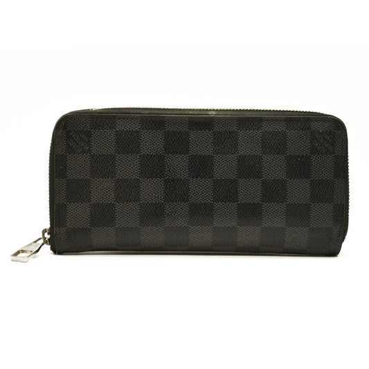Louis Vuitton  Damier Graphite Zippy Coin Purse Vertical  GI2172