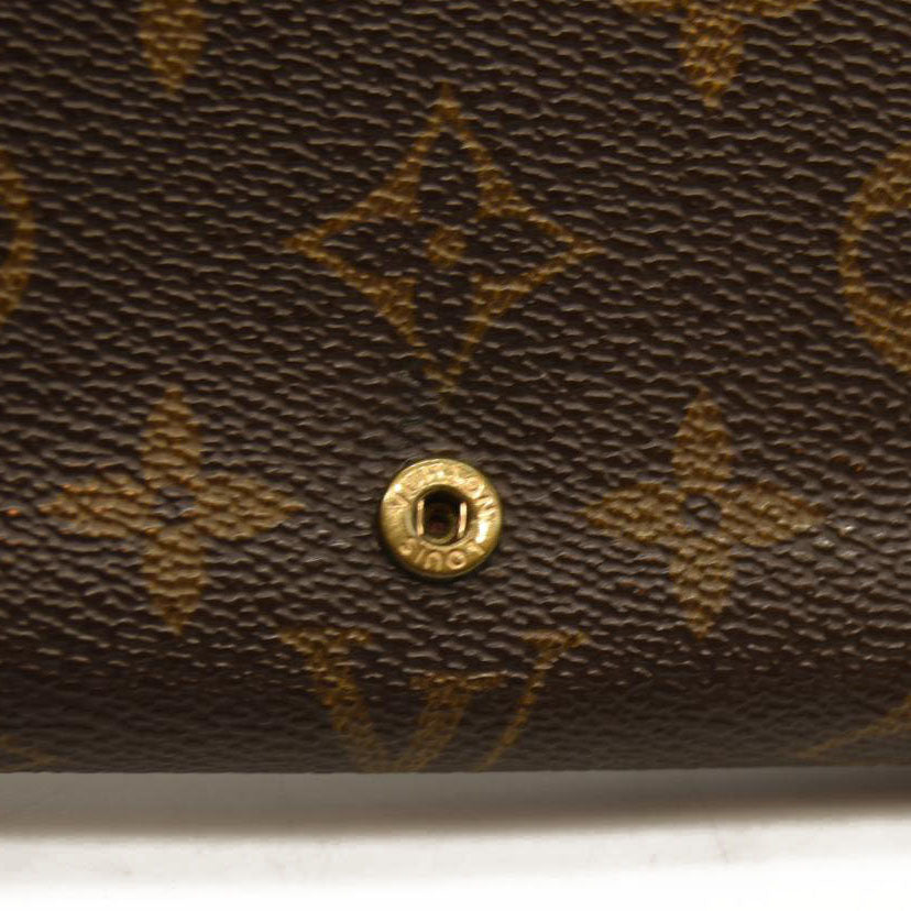 Louis Vuitton  Monogram Porte-Monnaie Billets Tresor Wallet MI0955