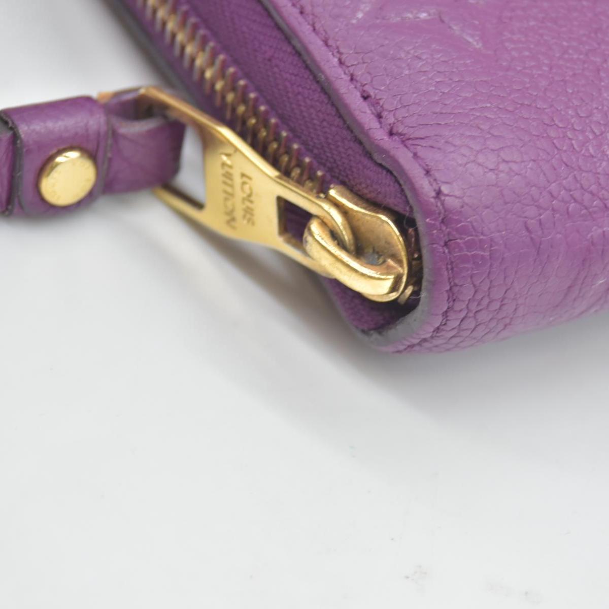 $1170 2014 Louis Vuitton Empreinte Zippy Wallet Raisin SP0144 CONSIGNMENT