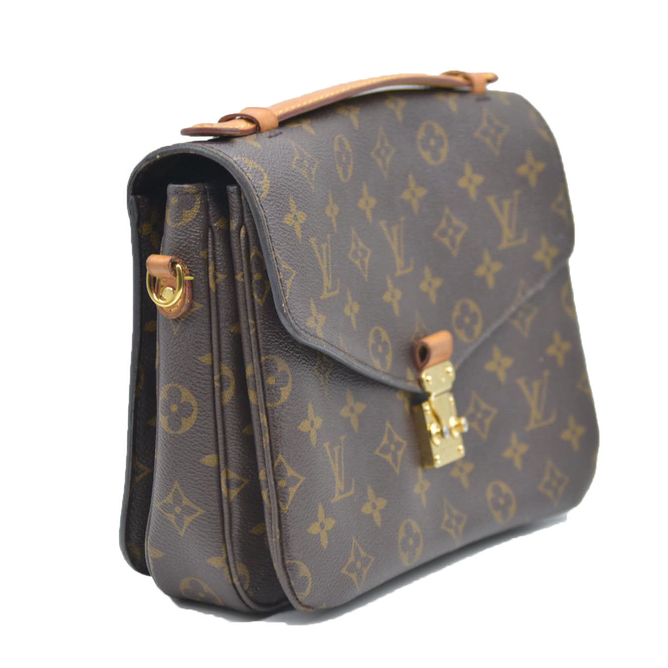 $2760 2016 Louis Vuitton  Monogram Pochette Metis DU1166