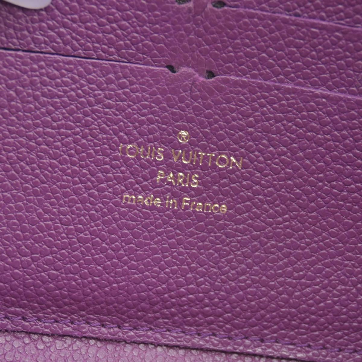 $1170 2014 Louis Vuitton Empreinte Zippy Wallet Raisin SP0144 CONSIGNMENT