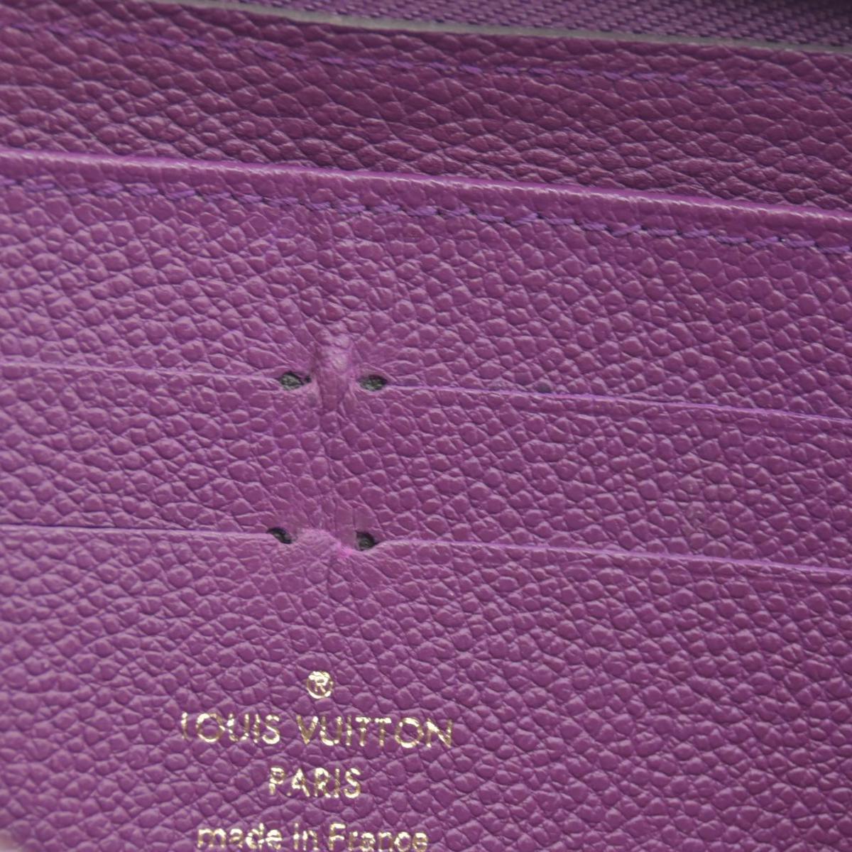 $1170 2014 Louis Vuitton Empreinte Zippy Wallet Raisin SP0144 CONSIGNMENT
