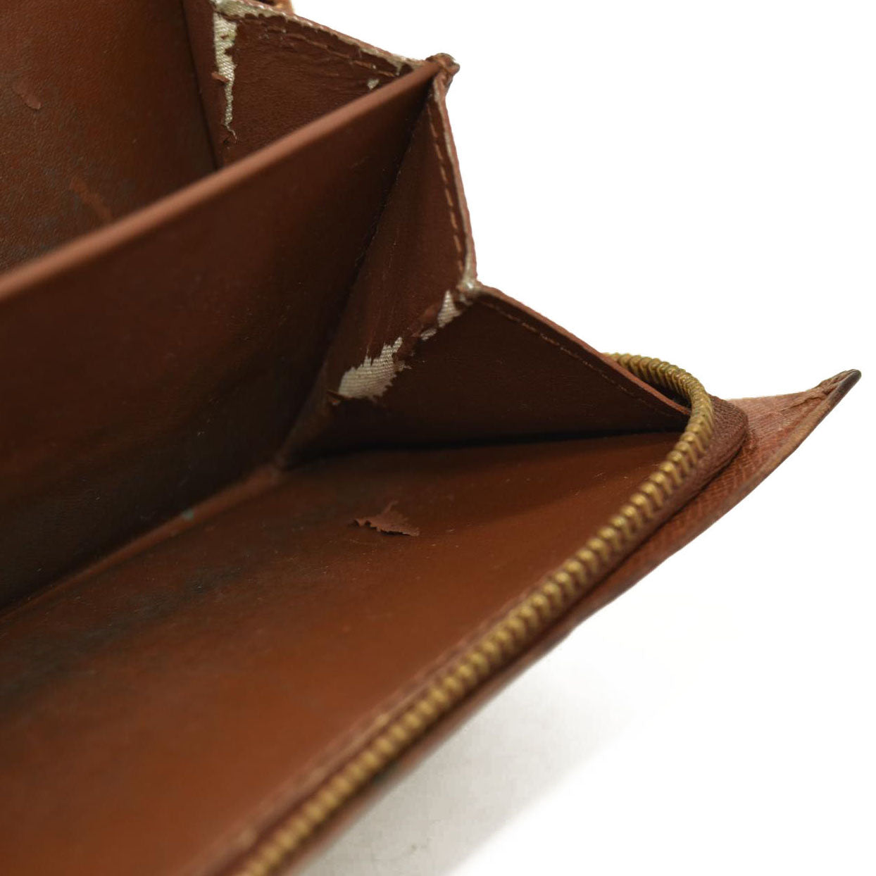 Louis Vuitton  Monogram Porte-Monnaie Billets Tresor Wallet MI0955