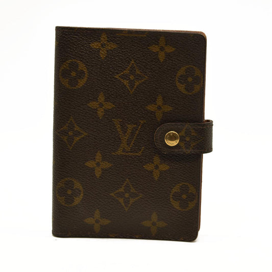 Louis Vuitton  Monogram Small Ring Agenda CA0979