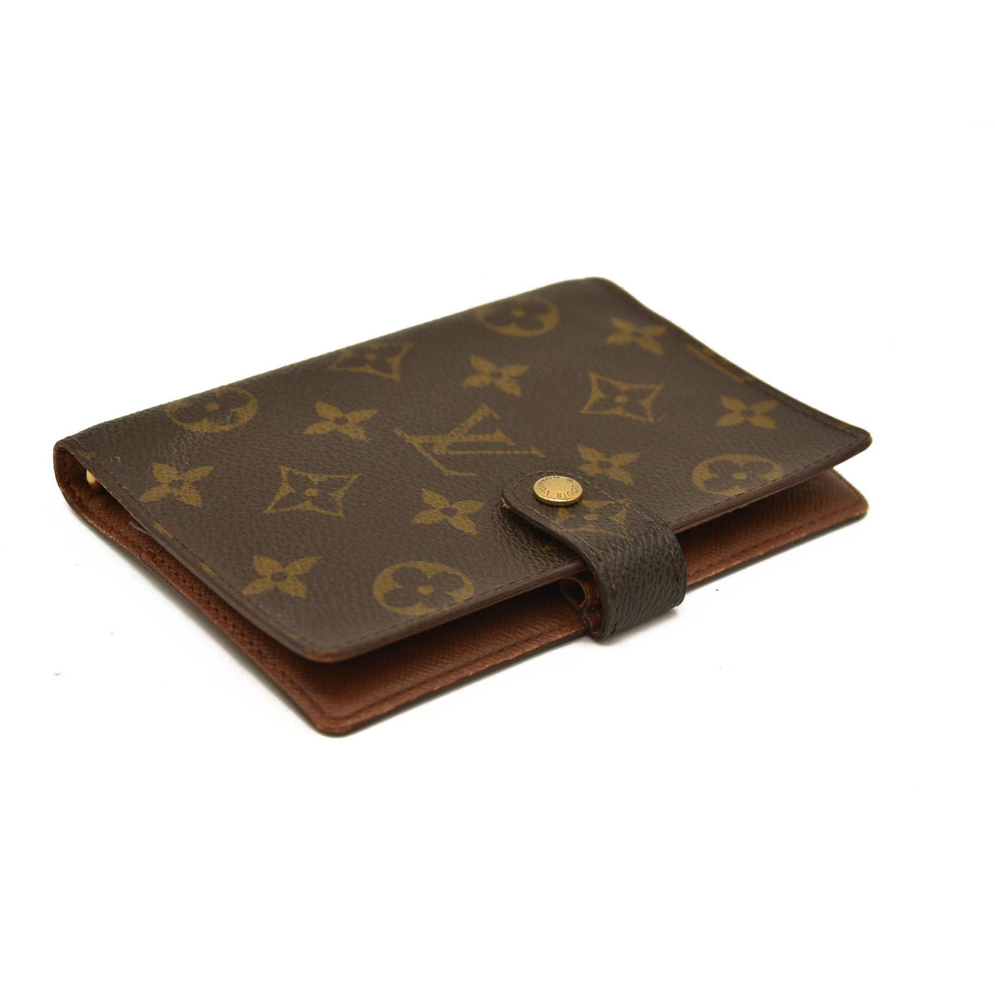 Louis Vuitton  Monogram Small Ring Agenda CA0979
