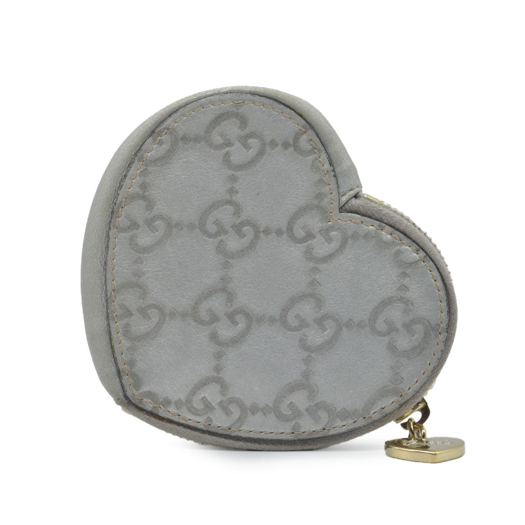 $520 GUCCI Guccissima Leather Coin Purse Compact Wallet