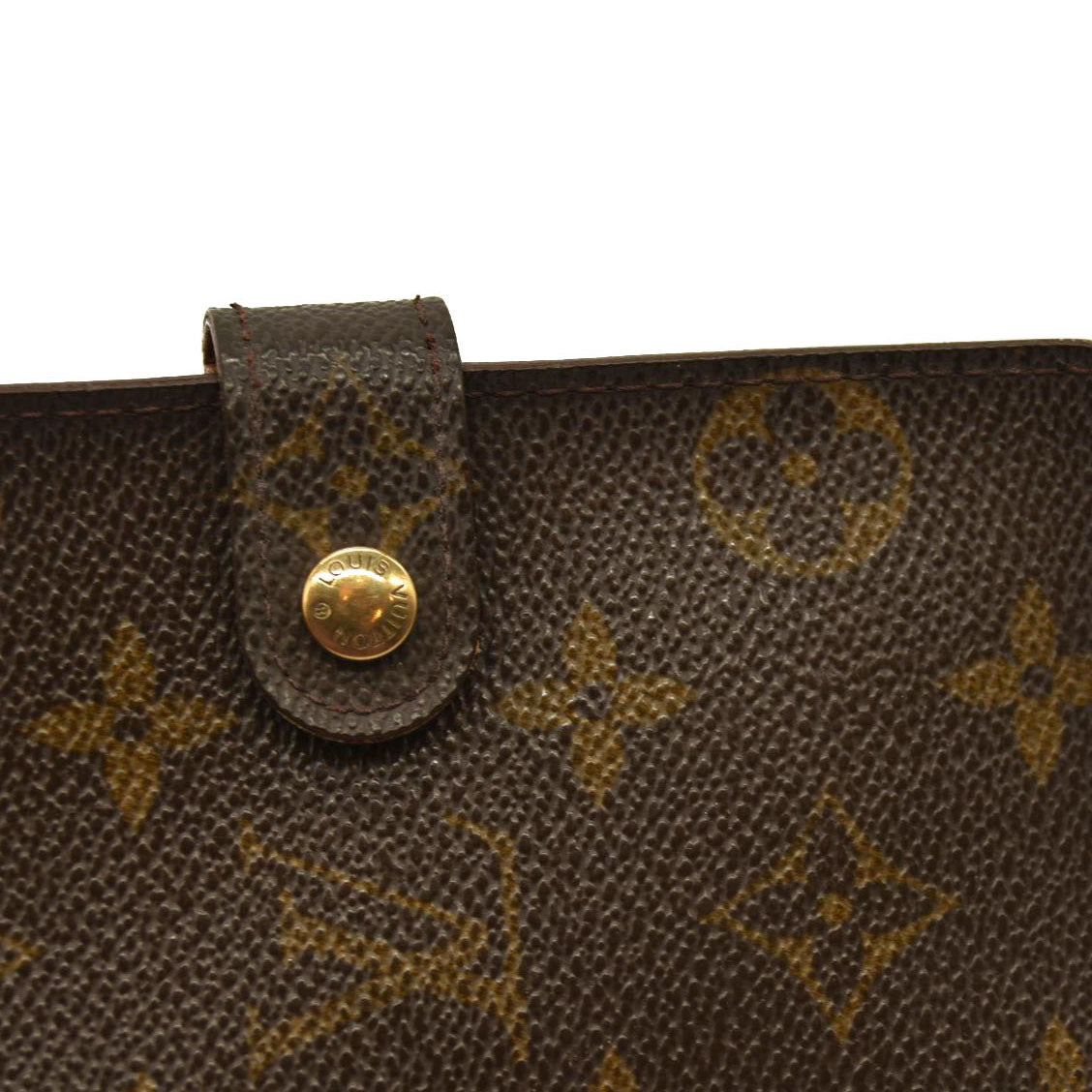 Louis Vuitton  Monogram Small Ring Agenda CA0979