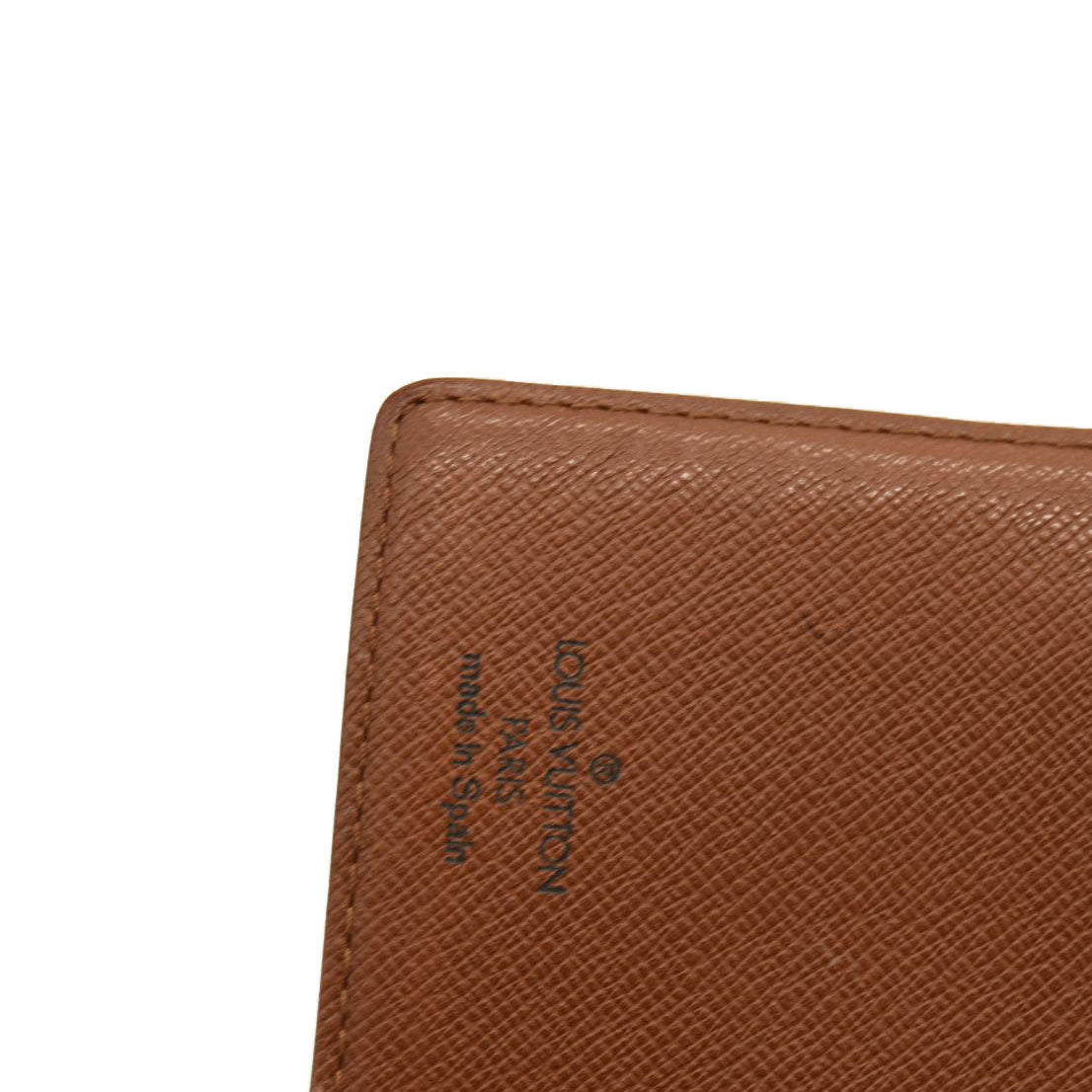 Louis Vuitton  Monogram Small Ring Agenda CA0979