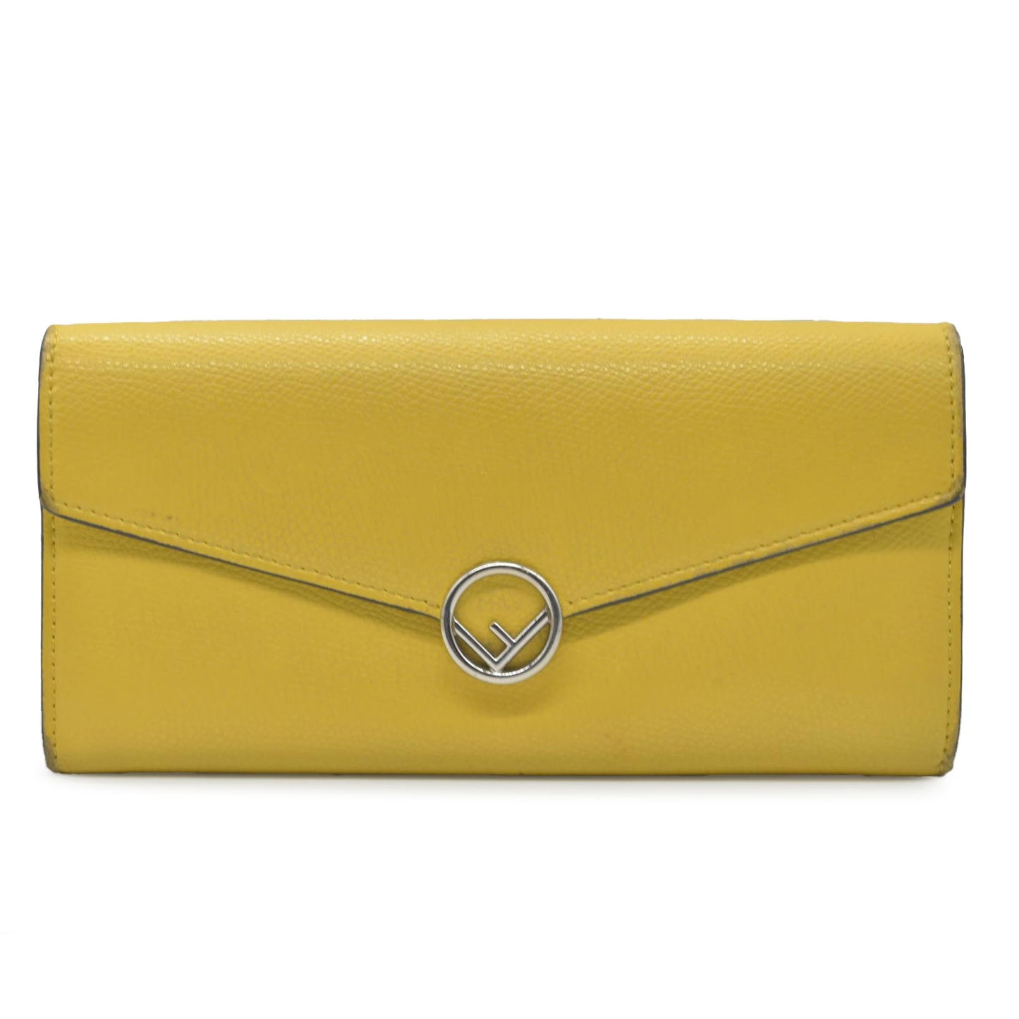 $900 FENDI F is Fendi Long Leather Bifold Long Wallet 2021