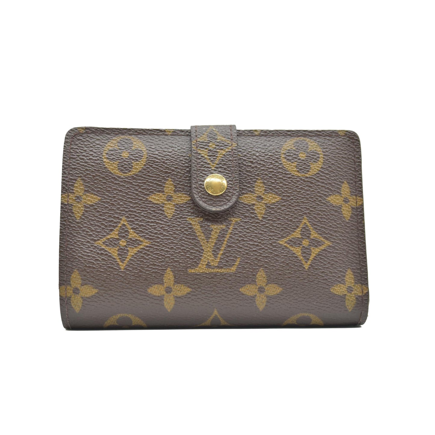 $750 2003 Louis Vuitton Kisslock French Wallet CONSIGNMENT CA0093