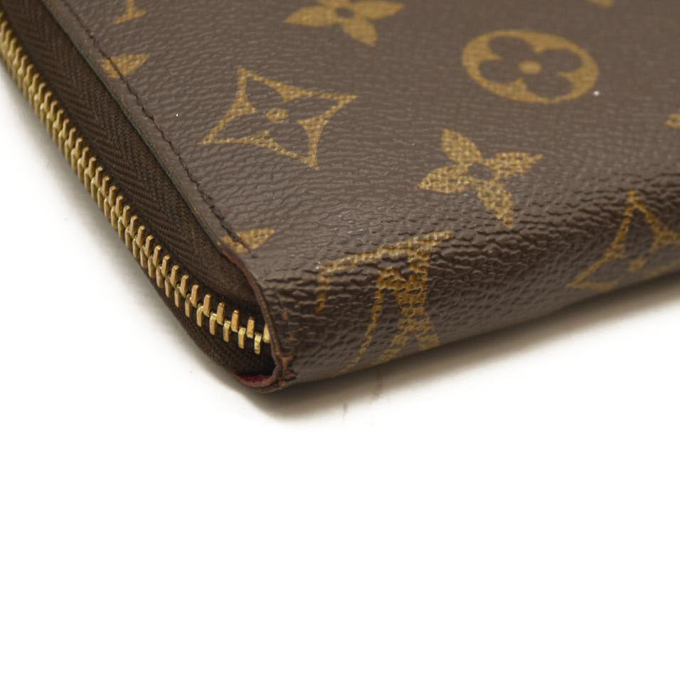 Louis Vuitton  Monogram Zippy Wallet Fuchsia GI0187