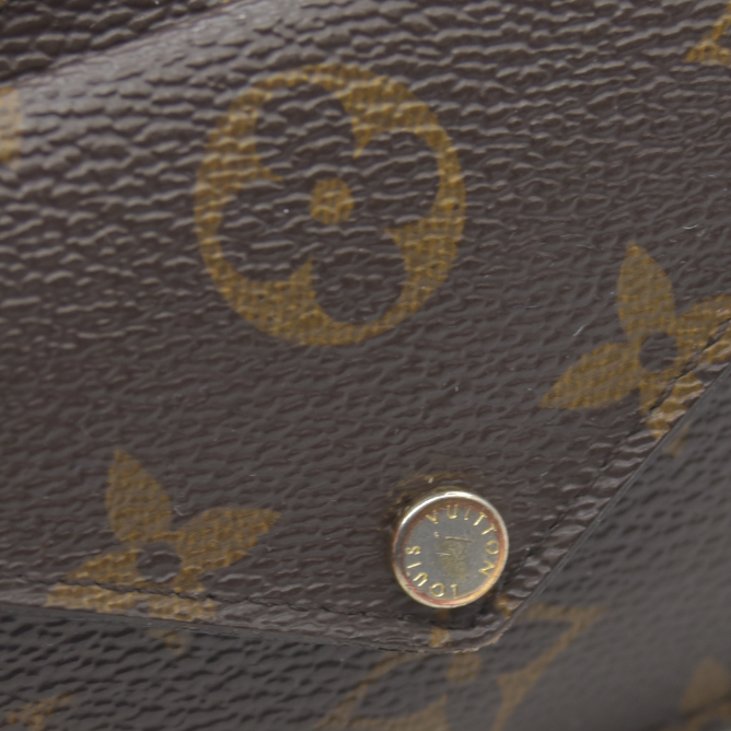$675 Louis Vuitton  Monogram Recto Verso Card Holder Black RFID Damaged Key Ring