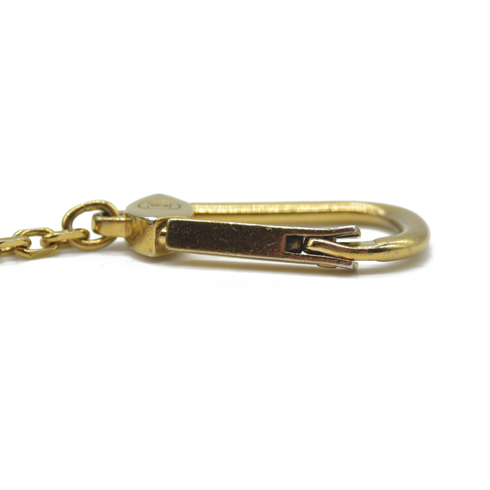$675 Louis Vuitton  Monogram Recto Verso Card Holder Black RFID Damaged Key Ring