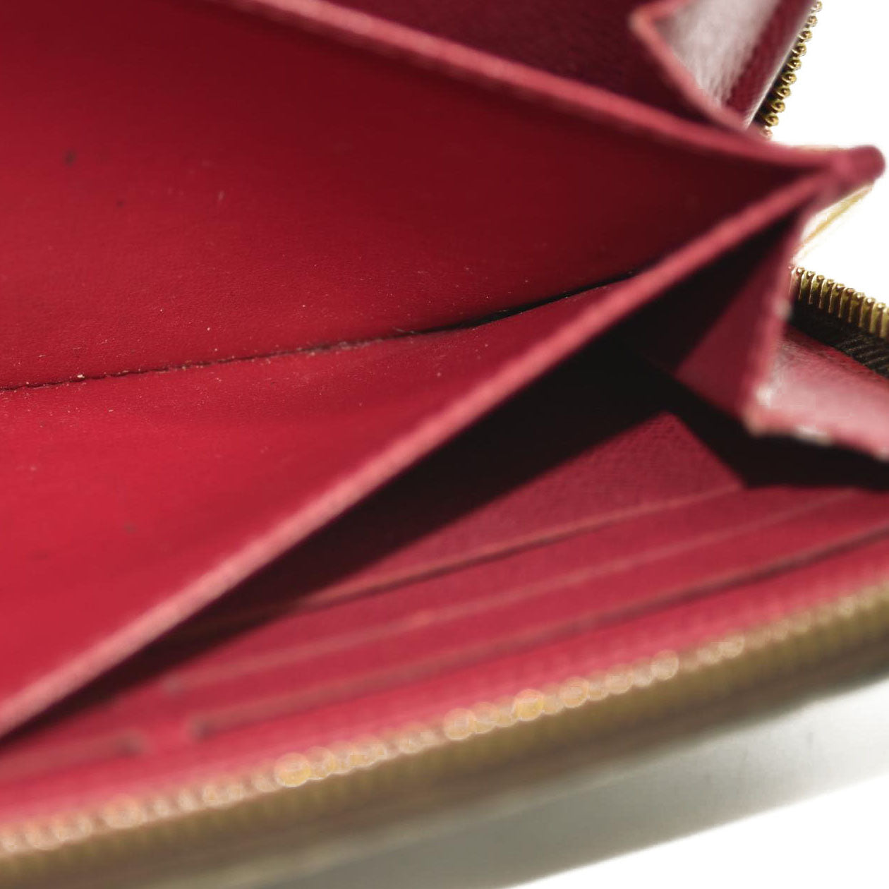 Louis Vuitton  Monogram Zippy Wallet Fuchsia GI0187