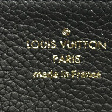 LOUIS VUITTON  Empreinte Monogram Giant Zippy Wallet Black Beige RFID