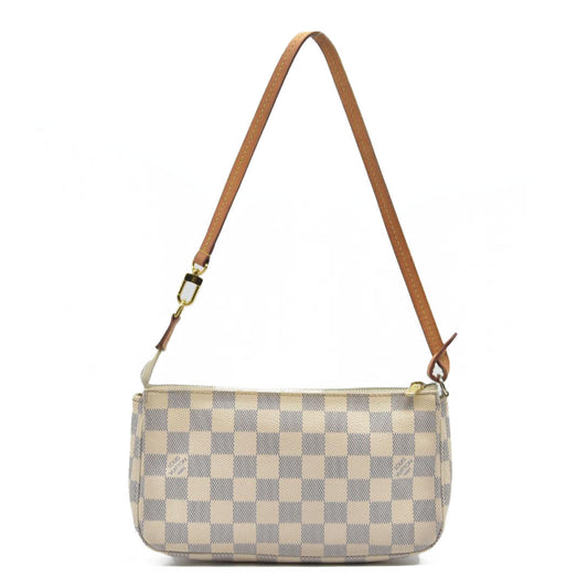 $1650 Louis Vuitton  Damier Azur Pochette Accessories NM MB5230