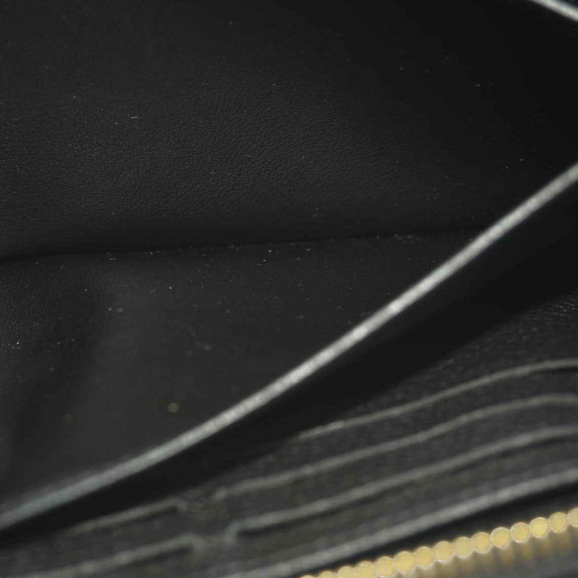 LOUIS VUITTON  Empreinte Monogram Giant Zippy Wallet Black Beige RFID