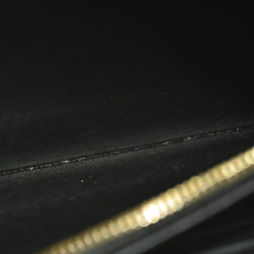 LOUIS VUITTON  Empreinte Monogram Giant Zippy Wallet Black Beige RFID