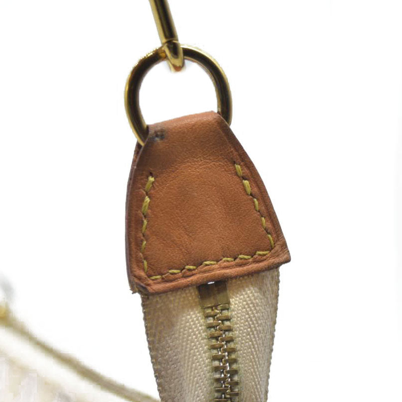 $1650 Louis Vuitton  Damier Azur Pochette Accessories NM MB5230