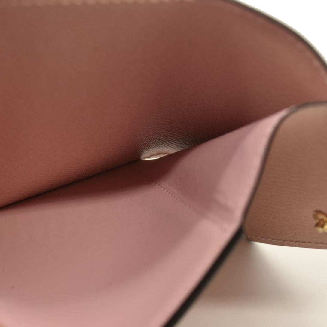 LOUIS VUITTON Monogram Zoe Wallet Rose Ballerine