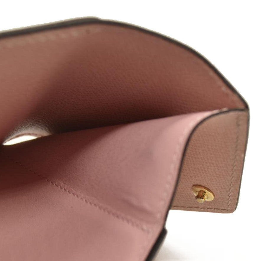 LOUIS VUITTON Monogram Zoe Wallet Rose Ballerine