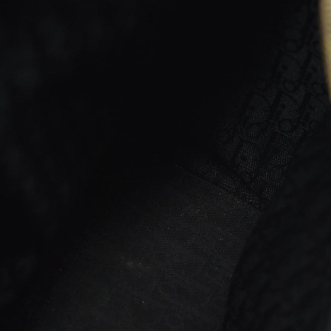 $6460 Christian Dior  Patent Cannage Large Lady Dior Black