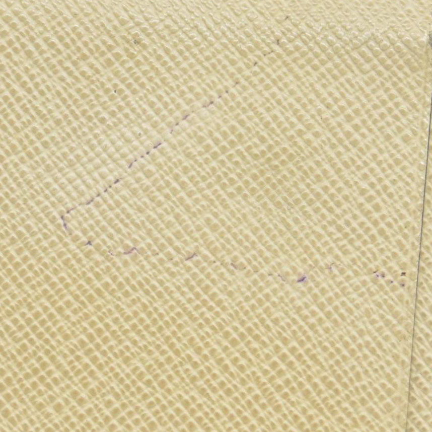 $750 2009 Louis Vuitton Damier Azur French Purse Wallet CONSIGNMENT MI4079