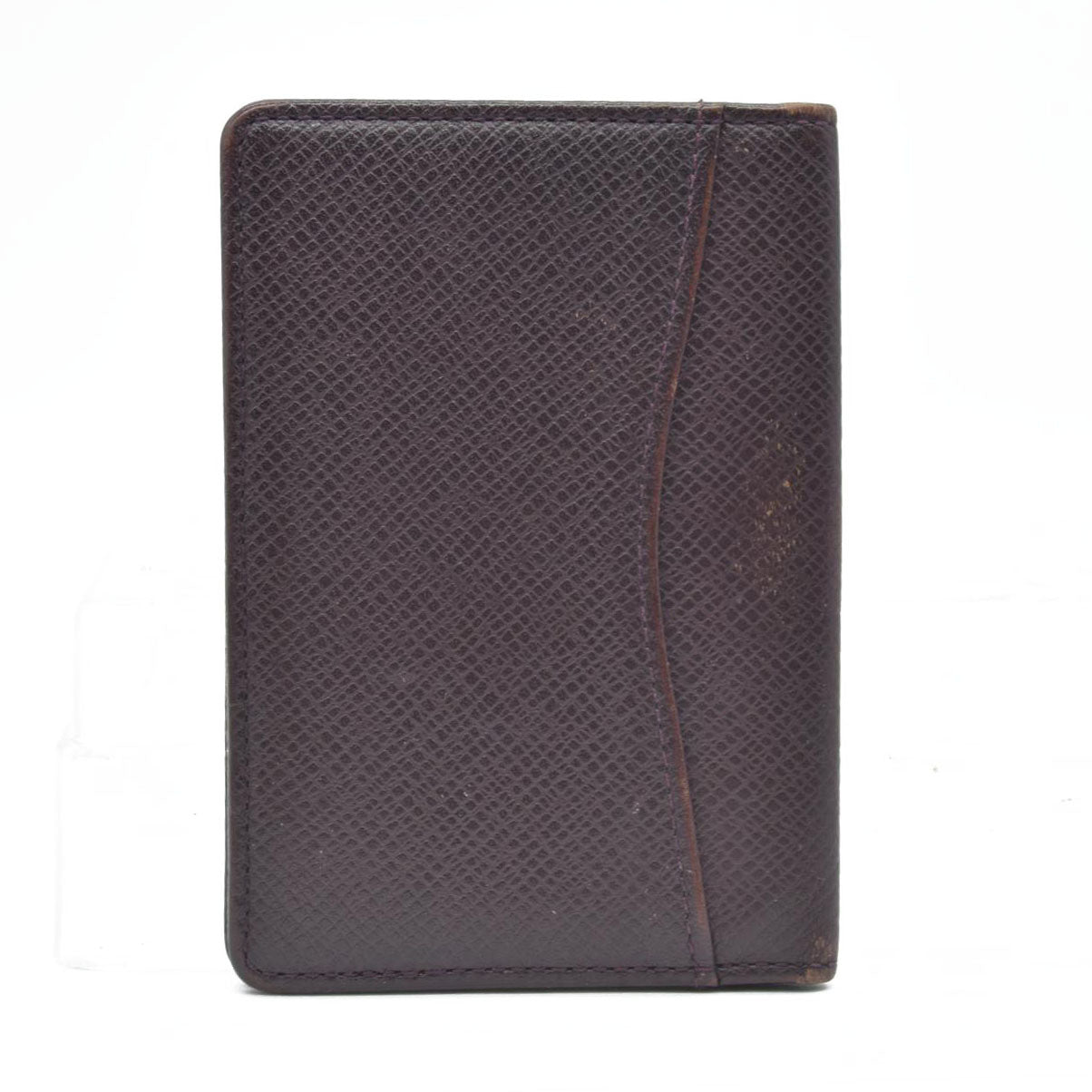 AUCTION $505 Louis Vuitton Vintage Taiga Leather Organizer NM