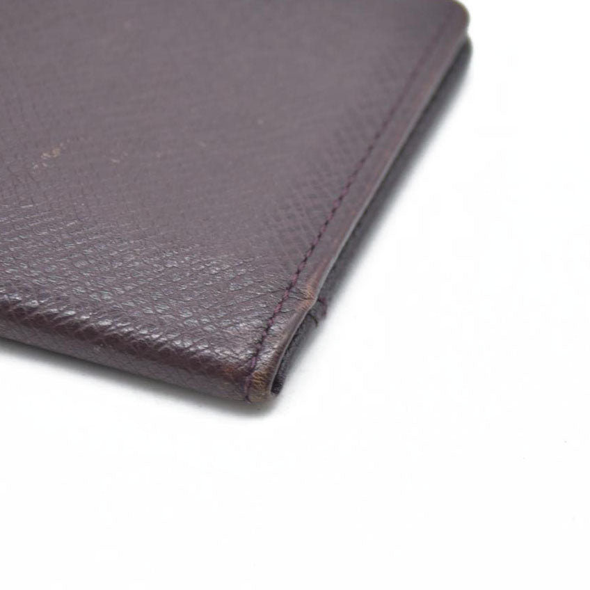 AUCTION $505 Louis Vuitton Vintage Taiga Leather Organizer NM