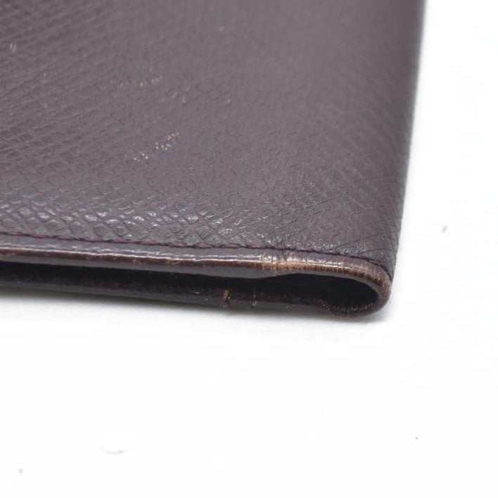 AUCTION $505 Louis Vuitton Vintage Taiga Leather Organizer NM