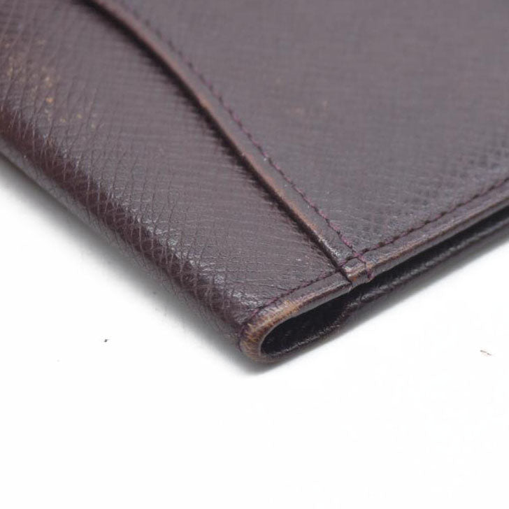 AUCTION $505 Louis Vuitton Vintage Taiga Leather Organizer NM